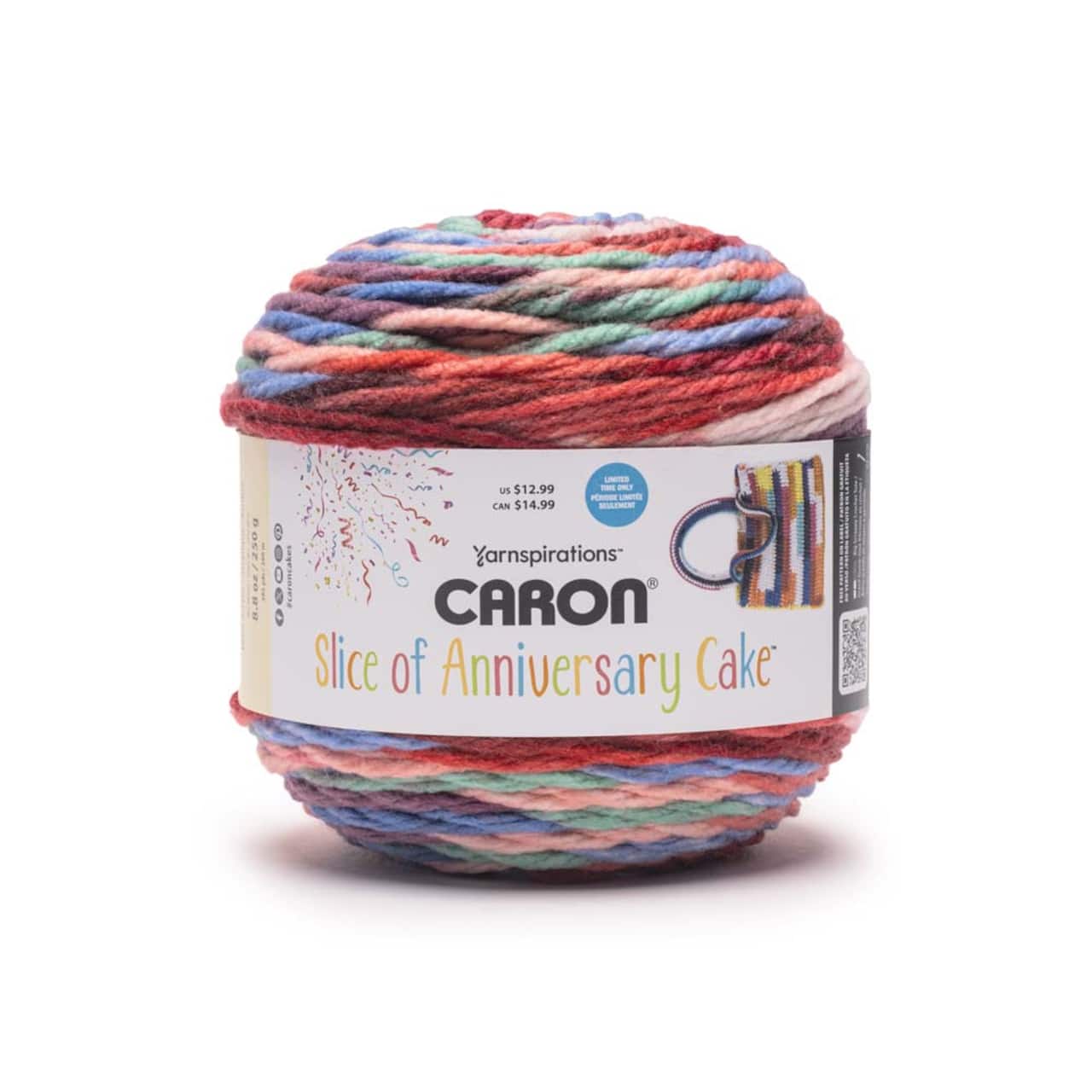 6 Pack: Caron® Slice of Anniversary Cakes™ Yarn
